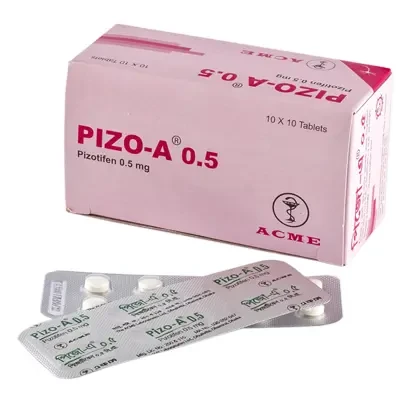 Tablet Pizo-A  0.5 mg (100pcs)